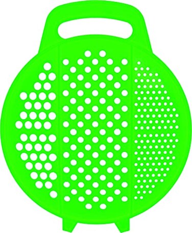 OFXDD Flat Plastic Grater Handheld Rust Free Cheese Grater Tableside Handle Ginger Shredder