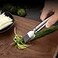 Moritic Green Onion Slicer MultiBlade Kitchen Herb Cutter Professional Scallion Shredding Tool 1 Silver and black