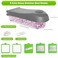 LHS Manual Food Processor Large Vegetable Chopper 1003ML Pull String Chopper Garlic Mincer Onion Cutter for VeggiesSaladFruits Nuts BPA Free WHITE
