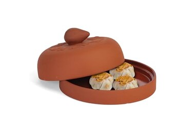 Fox Run Garlic Baker 7Inch Terra Cotta