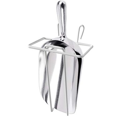 CUSINIUM 24 oz Aluminum Ice Scoop with Holder