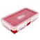 myTopper IceTopper Ice Cube Tray with 2 Attached Lids Easy Release Ice Cube Molds 14 Cubes per Tray Stackable Dishwasher Safe 100 Food Grade BPA Free Recyclable XL 1 Pack
