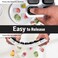 DclobTop Ice Cube Trays for Freezer 3 Pack 42 Ice Cubes Easy to Release Plastic Silicone Trays with SpillResistant Lids Reusable Stackable Tray for Cocktails Drinks and Coffee BPAFreeBlack
