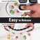 DclobTop Ice Cube Trays for Freezer 3 Pack 42 Ice Cubes Easy to Release Plastic Silicone Trays with SpillResistant Lids Reusable Stackable Tray for Cocktails Drinks and Coffee BPAFreeBlack
