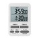 Taylor Dual Event Digital Timer wClock White