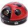 Kikkerland Ladybug Kitchen Timer Red KT21A 57 x 57 x 44 cm