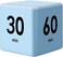 Feilifan Cube TimerProductivity Timer Kids Time Timer Gravity Sensor flip Timer for Time Management and Countdown Settings 15 20 30 60 Minutes Blue