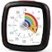 Secura 60Minute Visual Timer Silent Study Timer for Kids and Adults Time Clocks Time Management Countdown Timer for Teaching Black Star