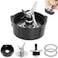 Swess Blender Blade for Oster Osterizer with Sealing Ring Gasket 4902 Jar Bottom Coupling Stud Pin Kit Compatible with Oster Blender Glass Jar Replacement Kit