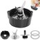 Swess Blender Blade for Oster Osterizer with Sealing Ring Gasket 4902 Jar Bottom Coupling Stud Pin Kit Compatible with Oster Blender Glass Jar Replacement Kit