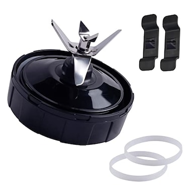 Moloudan Ninja Blender Replacement Parts 7Fins Ninja Blender Blade Updated Blender Blade Assembly for Nutri Ninja Auto iQ Blenders