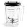 Blendtec Mini WildSide 46 oz Five Sided Personalized Blender Jar Vented Latching Lid BPAfree Clear