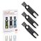 vidonio 3 in 1 Cup Lid Gap Cleaning Brush Set Multifunctional Insulation Bottle Cleaning Tools Mutipurpose Tiny Silicone Cup Holder Cleaner Home Kitchen Cleaning Tools