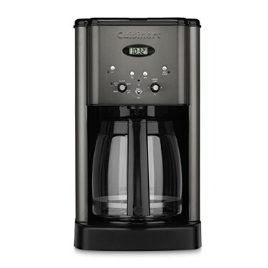 Cuisinart 12 Cup Brew Central Maker Coffee Maker Black Stainless Steel DCC1200BKSNAS