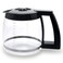 Sendextra 14Cup Glass Replacement Coffee Carafe Compatible with Cuisinart Coffee Maker Models DCC2200 DCC2600 DCC2800 DCC3200 and DCC3200P1 Coffee Pot Decanter Pitcher Black Handle