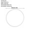 MOUMOUTEN Replacement Gaskets New Replacement Gaskets Rubber Seal Ring for Replace Juicer or Blender Original Gasket6PCS