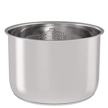 SICHEER Sicheer Stainless Steel Inner Pot Replacement Insert Liner Accessory Compatible with Ninja Foodi 8 Quart