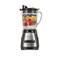 Hamilton Beach Power Elite Wave Action Blender For Smoothies 40 Oz Glass Jar 12 Functions Including Puree Crush Ice 700 Watts Black 58148A