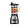 Hamilton Beach Power Elite Wave Action Blender For Smoothies 40 Oz Glass Jar 12 Functions Including Puree Crush Ice 700 Watts Black 58148A