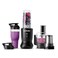 NutriBullet nutribullet Ultra Plus 31 Compact Kitchen System 1200W Kitchen System with Blender Food Processor and Coffee and Spice Grinder 32oz and 24oz Blending Cups 2Cup Food Processor Satin Black