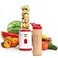 Moss & Moss Stone Single Serve Blender White Red 20 oz