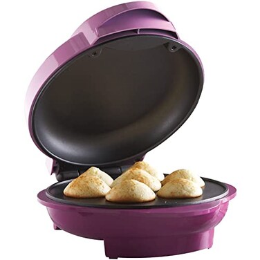 Brentwood TS252 NonStick 7 Mini Cupcake Maker Machine Pink