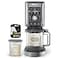 Ninja Refurbished NC501 CREAMi Deluxe 11in1 XL Ice Cream Maker Silver Bundle with 2 YR CPS Enhanced Protection Pack Renewed