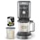 Ninja Refurbished NC501 CREAMi Deluxe 11in1 XL Ice Cream Maker Silver Bundle with 2 YR CPS Enhanced Protection Pack Renewed