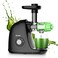 Jocuu Slow Masticating Juicer with 2Speed Modes Cold Press Juicer Machine Quiet Motor Reverse Function Easy to Clean Juicer Extractor Juice Recipes for Fruits Vegetables Black