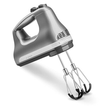 KitchenAid 6 Speed Hand Mixer with Flex Edge Beaters KHM6118