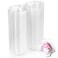 Hedume 120 Pack Individual Cupcake Container BPAFree Clear Plastic Single Deep Dome Stackable Individual Cupcake Box for Wedding Party