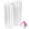 Hedume 120 Pack Individual Cupcake Container BPAFree Clear Plastic Single Deep Dome Stackable Individual Cupcake Box for Wedding Party