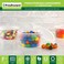 Freshware Food Storage Containers 240 Set 12 oz Plastic Deli Containers with Lids Slime Soup Meal Prep Containers BPA Free Stackable Leakproof Microwave Dishwasher and Freezer Safe