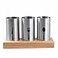 WSKC 4PC Flatware Caddy Holder Stainless Steel Small