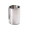 lasenersm 1 Piece Stainless Steel Fruit Fork Jar Holder Kitchen Utensil Coffee Spoon Holder Cup SilverTone