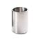 lasenersm 1 Piece Stainless Steel Fruit Fork Jar Holder Kitchen Utensil Coffee Spoon Holder Cup SilverTone