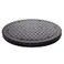 RamPro 5 Pack 10 Inch Lazy Susan Turntable Organizer Non Skid Large Lazy Susan Turntable for Cabinet Computer or Laptop Plastic Turn Table Black by
