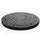 RamPro 5 Pack 10 Inch Lazy Susan Turntable Organizer Non Skid Large Lazy Susan Turntable for Cabinet Computer or Laptop Plastic Turn Table Black by