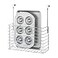 iDesign Classico Metal Over the Cabinet Kitchen Bakeware Organizer Basket for Cutting Boards Baking Sheets Pans 1373 x 518 x 142 Chrome