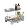 Household Essentials Glidez 2Tier Large Multipurpose ChromePlated Steel PullOutSlideOut Under Sink Organizer Chrome Finish