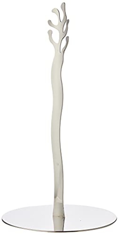 Alessi ESI02 Mediterraneo Kitchen Roll Holder Silver