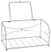 Hoffmaster BSK2101 Chrome Guest Towel Holder 914 Length x 5 Width x 434 Height