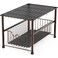 Deco Brothers Stackable Under Sink Organizer with Sliding Basket Bronze