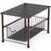 Deco Brothers Stackable Under Sink Organizer with Sliding Basket Bronze
