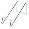 Teensery Metal Wine Rack Tabletop Single Wine Bottle Holder Wine Display Stand Silver 1 Piece