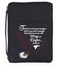 Dicksons Black Bald Eagle Embroidered Polyester Bible Cover Case with Handle XLarge