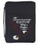 Dicksons Black Bald Eagle Embroidered Polyester Bible Cover Case with Handle XLarge