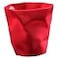Modway Lava Pencil Holder in Red