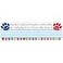 Teacher Created Resources Paw Prints LeftRight Alphabet Name Plates 4040