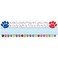 Teacher Created Resources Paw Prints LeftRight Alphabet Name Plates 4040